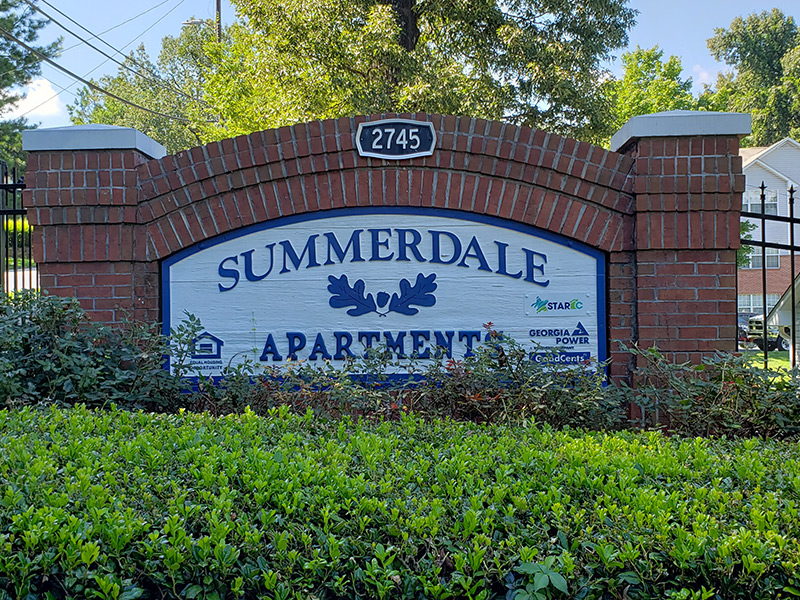 Star-C Summerdale Entrance Sign